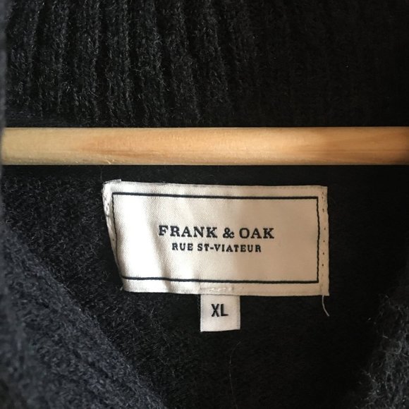 Grey shawl neck sweater - Picture 2 of 4